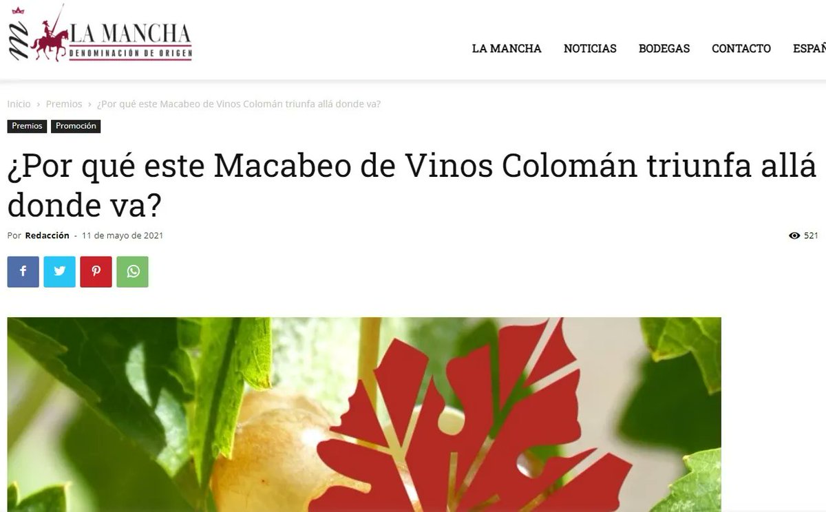 Nuestro vino Besana Real  Macabeo selección 2022 triunfa por donde va, el último premio se lo dieron en el XXXVI concurso a la calidad de Vinos.
Cómo sabréis lo podréis encontrar en nuestra tienda y pagina Web. 
buff.ly/3ZGOBrG