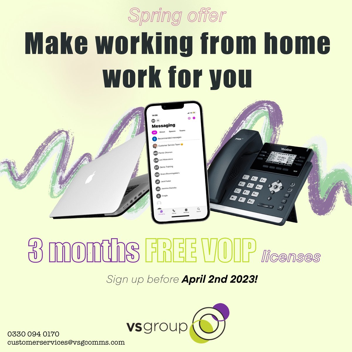 VSGcomms's tweet photo. Sign up at customerservice@vsgcomms.com to get 3 months free voip licenses! https://t.co/UDAvkaHAvQ