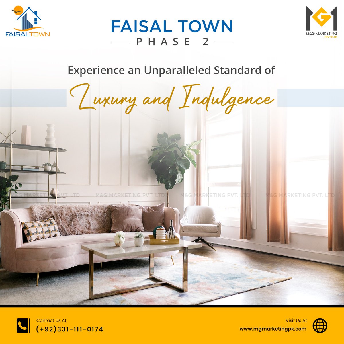 Faisal Town Phase 2
Experience an Unparalleled Standard Of Luxury and Indulgence! ✨🌸 
For Free Consultation Contact Us 
☎️ Call or WhatsApp: (+92) 0333 1153829 

#mgmarketing #faisaltownphase2 #FaisalTown  #luxury #facilities #Oscars #Oscars2023 #pakistan