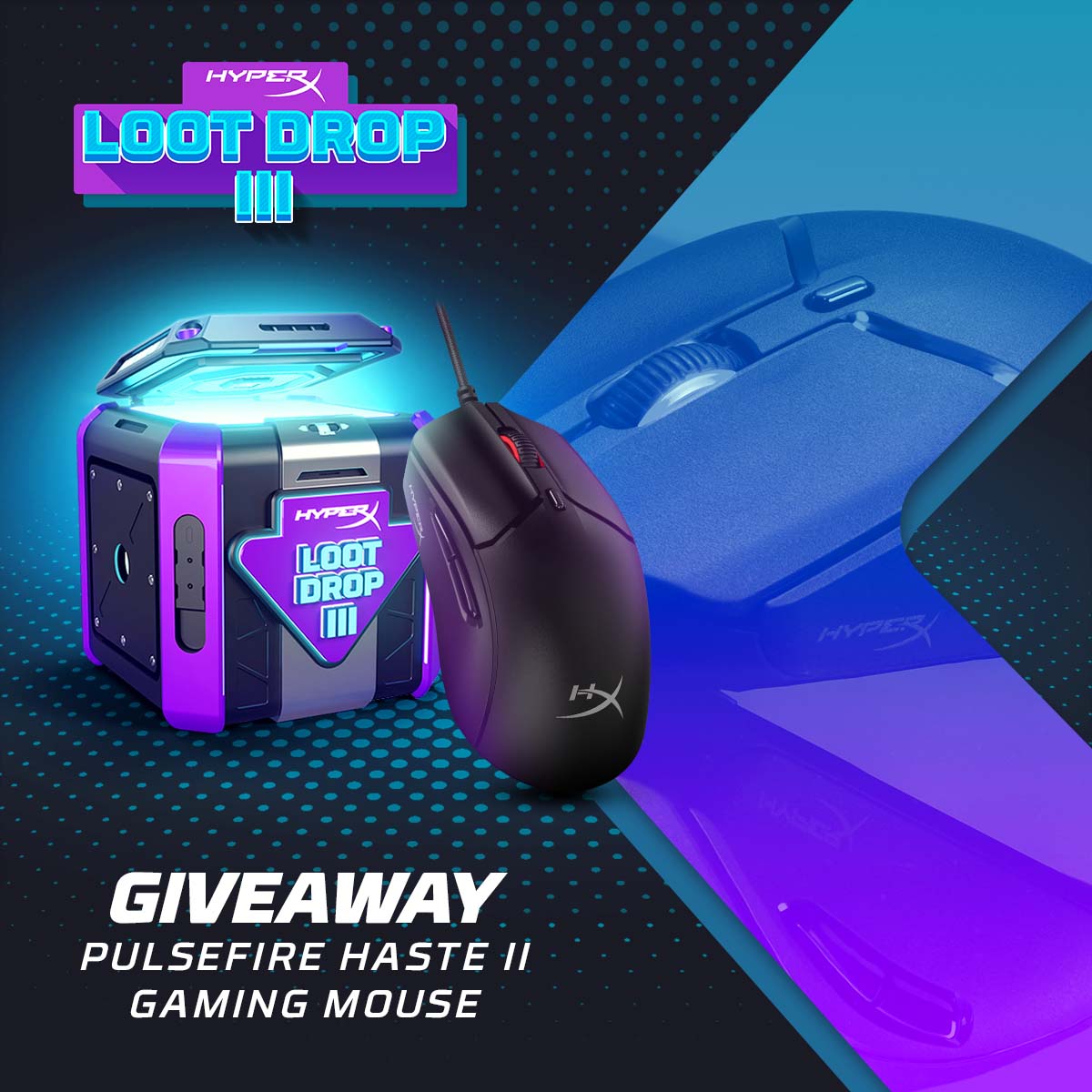 techandising's tweet photo. SORTEAZO de un HyperX Pulsefire Haste II
💥Síguenos en Twitter
💥RT a este tweet
💥Sigue a @HyperXSpain en Twitter 
y deja un emoji en los comentarios de su tweet más reciente
💥Síguenos en YouTube (https://t.co/KUPT70uk0O)
💥Bases 👉 https://t.co/n6SdL7FgBr
#hyperxspain #sorteo https://t.co/ijP1Bz7Siy