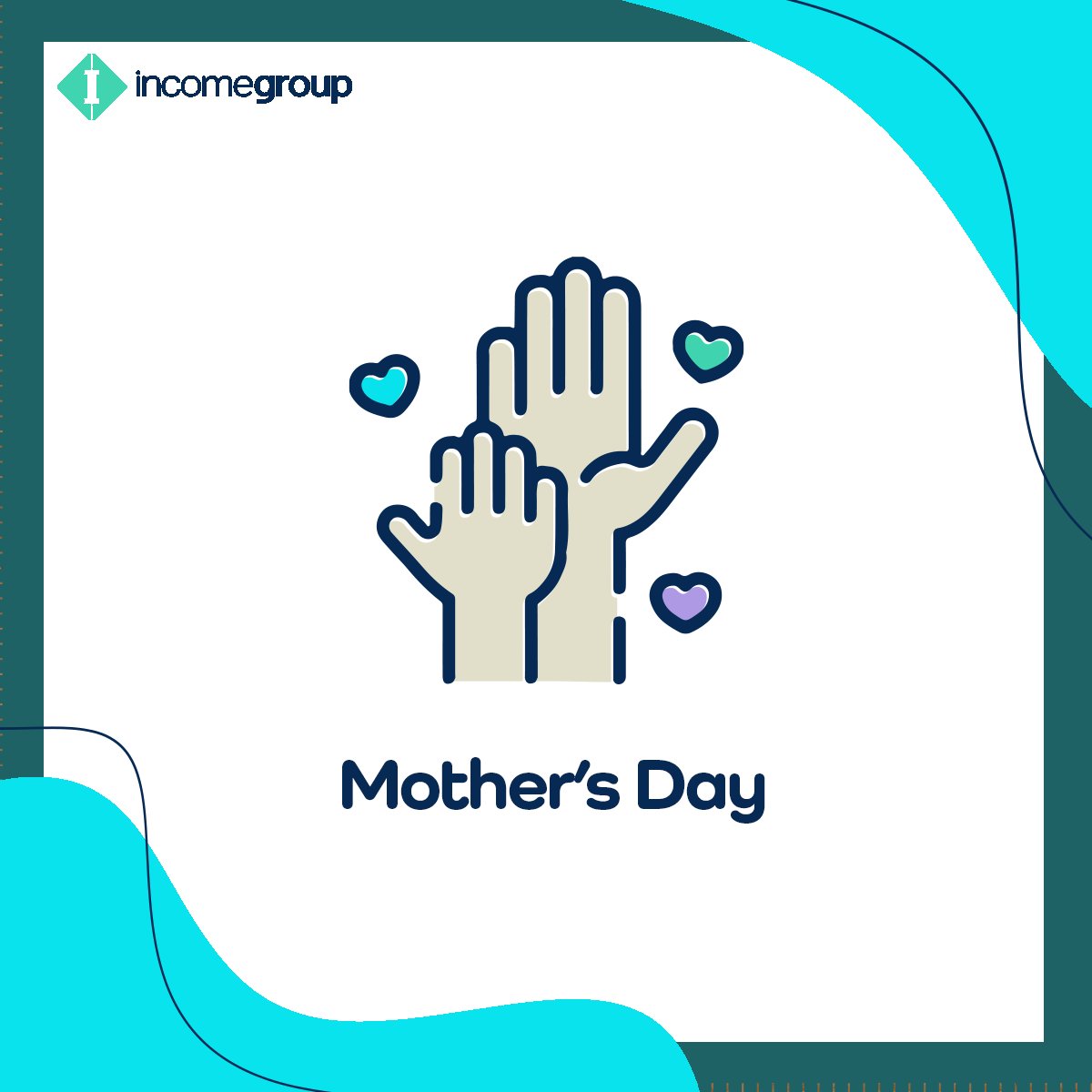 income_group's tweet photo. 👩‍👧💐

Happy #MothersDay 💛 https://t.co/k969p84gYk