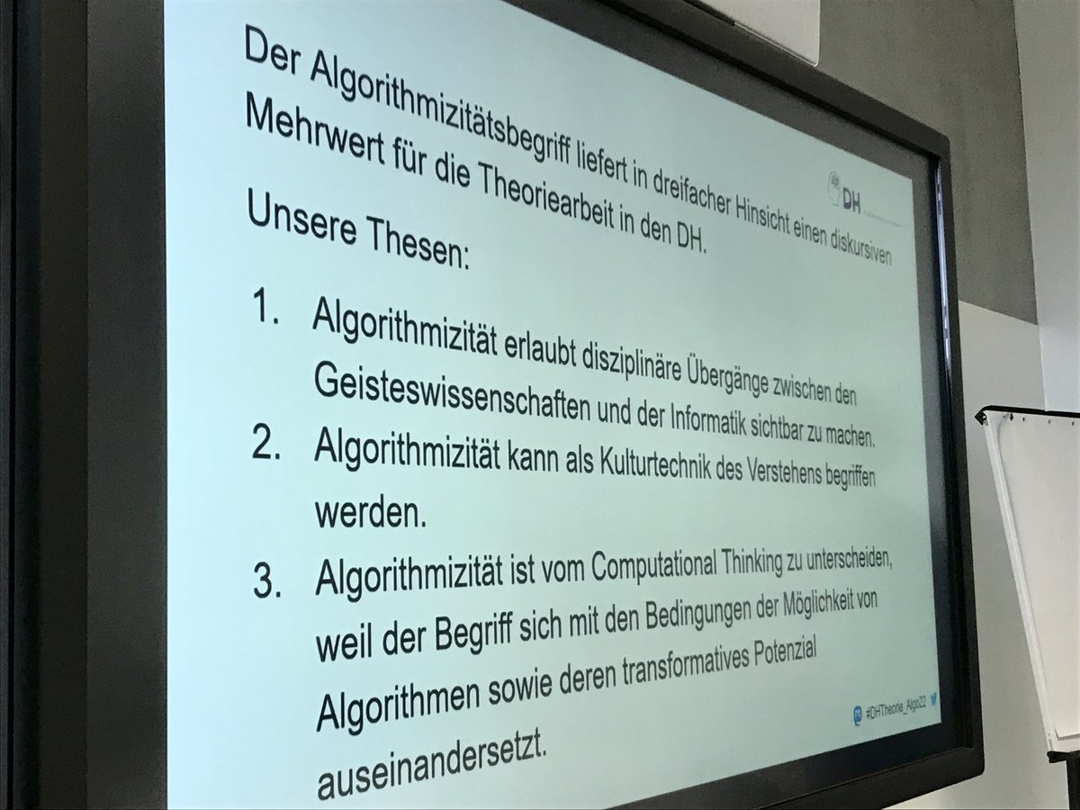 DHd AG DH Theorie tweet media