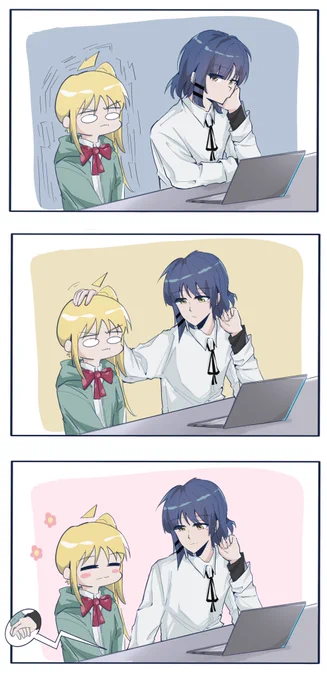 😠☺️
#リョウ虹 