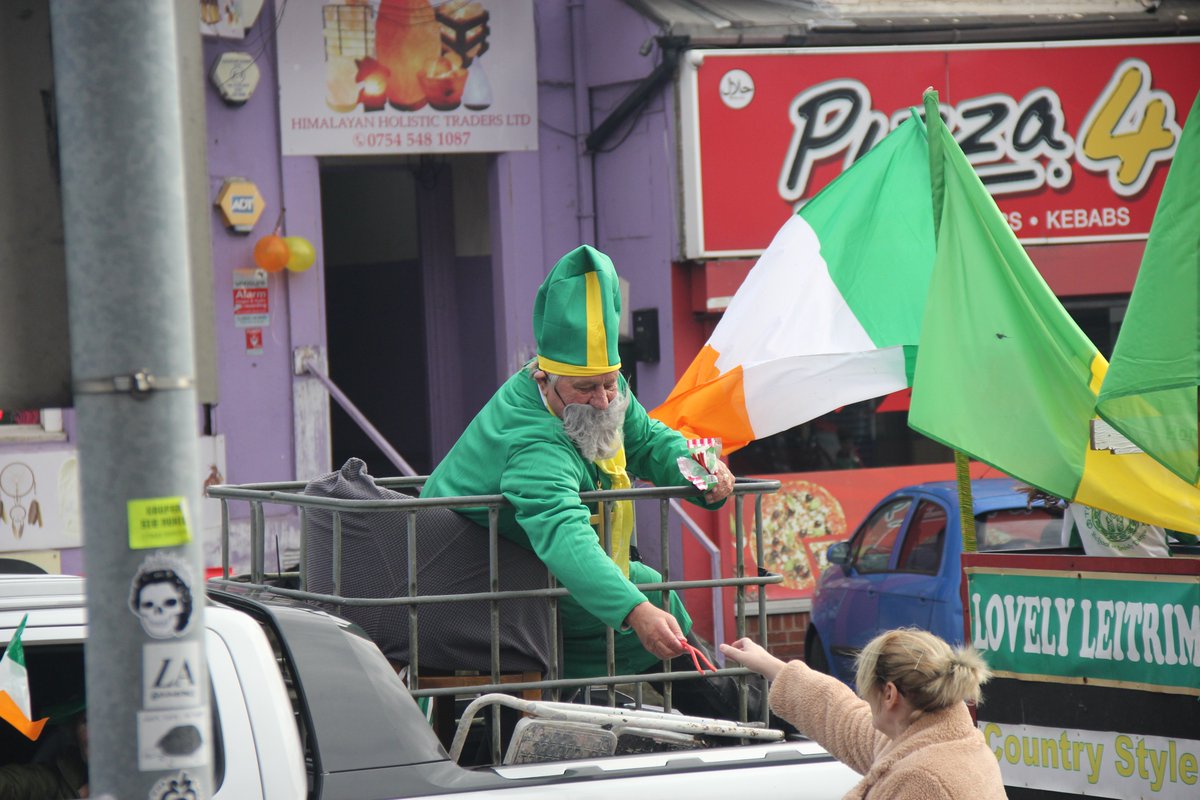 St. Patricks Day March in Manchester, 12th March 2023. #StPatricksDayParade #ilovemanchester #StPatricksDayManchester #MANCHESTER