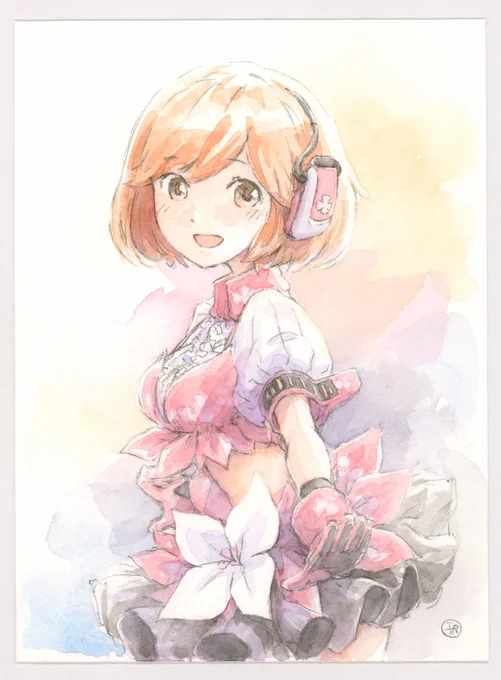 咲音ちゃん発掘記念日まで一カ月切ってるのでお気に入りのV3な咲音ちゃん絵をば#咲音メイコ発掘記念日 