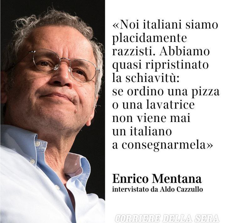 Brutto coglione, gli italiani le consegnano a Londra per colpa vostra.