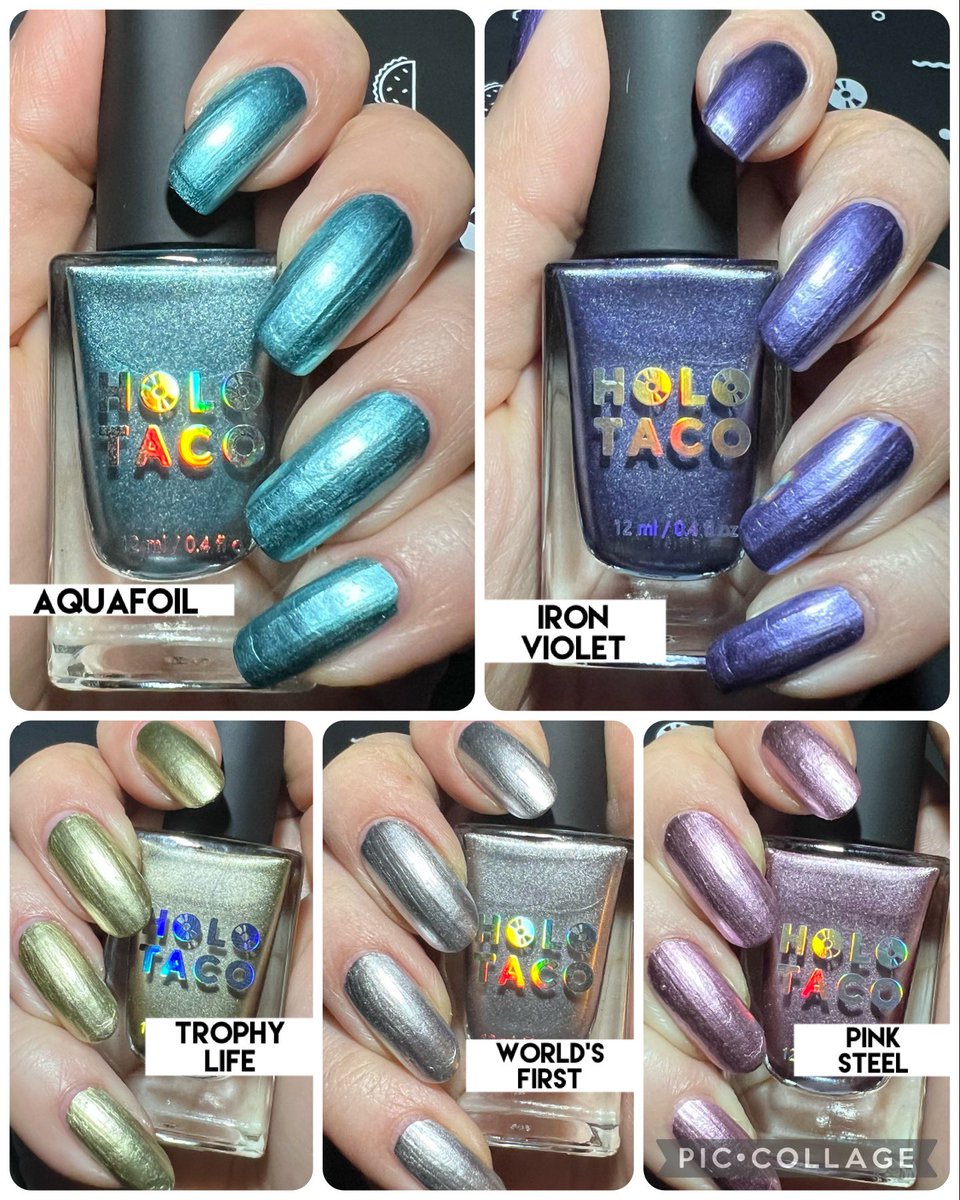 _MelsNails's tweet photo. Aquafoil swatch 💅🏻
@holotaco #QuickDryBase #Aquafoil
#HoloTaco #melsnails #Swatch https://t.co/1bkjBR81LD