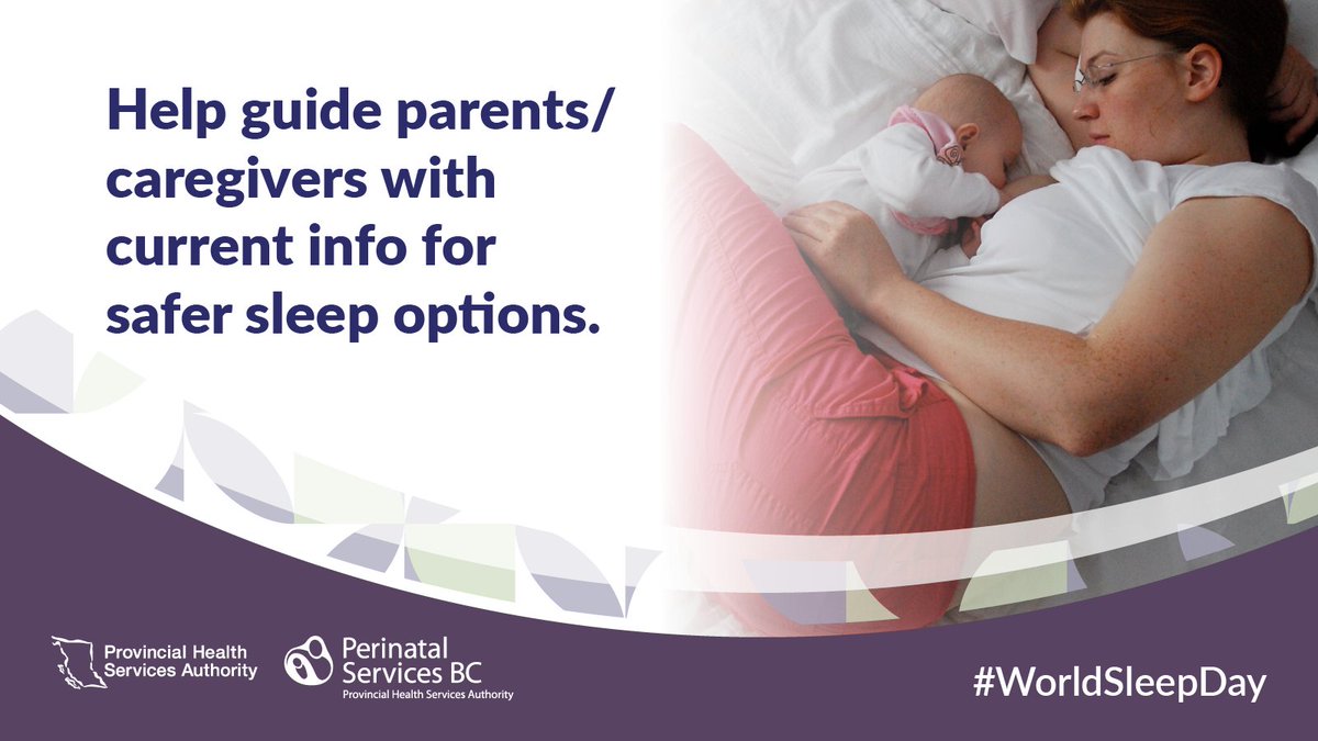 PerinatalBC's tweet photo. Help guide parents/caregivers with current info for safer sleep options. Visit PSBC website for more info: https://t.co/Gts9qFtscG https://t.co/bvihAZJhaj