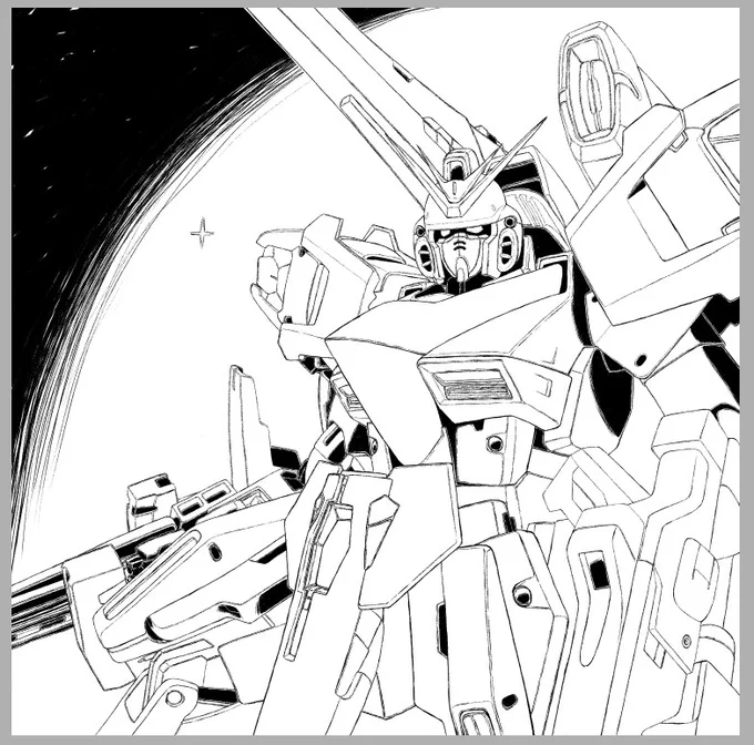 wip 
はぁ～ようやく線画が完成した…あとは着色とディテールアップDA 