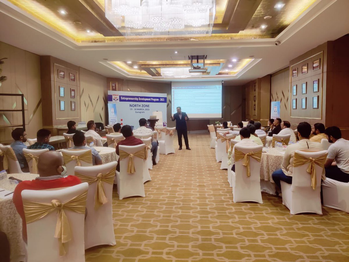 Glimpses of Entrepreneurship Development Program being conducted at Gurgaon RO for new dealers from 13-18th March. It is is aimed at equipping them with general entrepreneurial skills so that they can effectively manage retail outlets. <a href="/Rg03Goel/">Rajeev Goel</a> <a href="/HPCL/">Hindustan Petroleum Corporation Limited</a> <a href="/hpcl_retail/">Mera HP Pump</a> <a href="/vkpatel_270/">Vijay Kumar Patel</a>