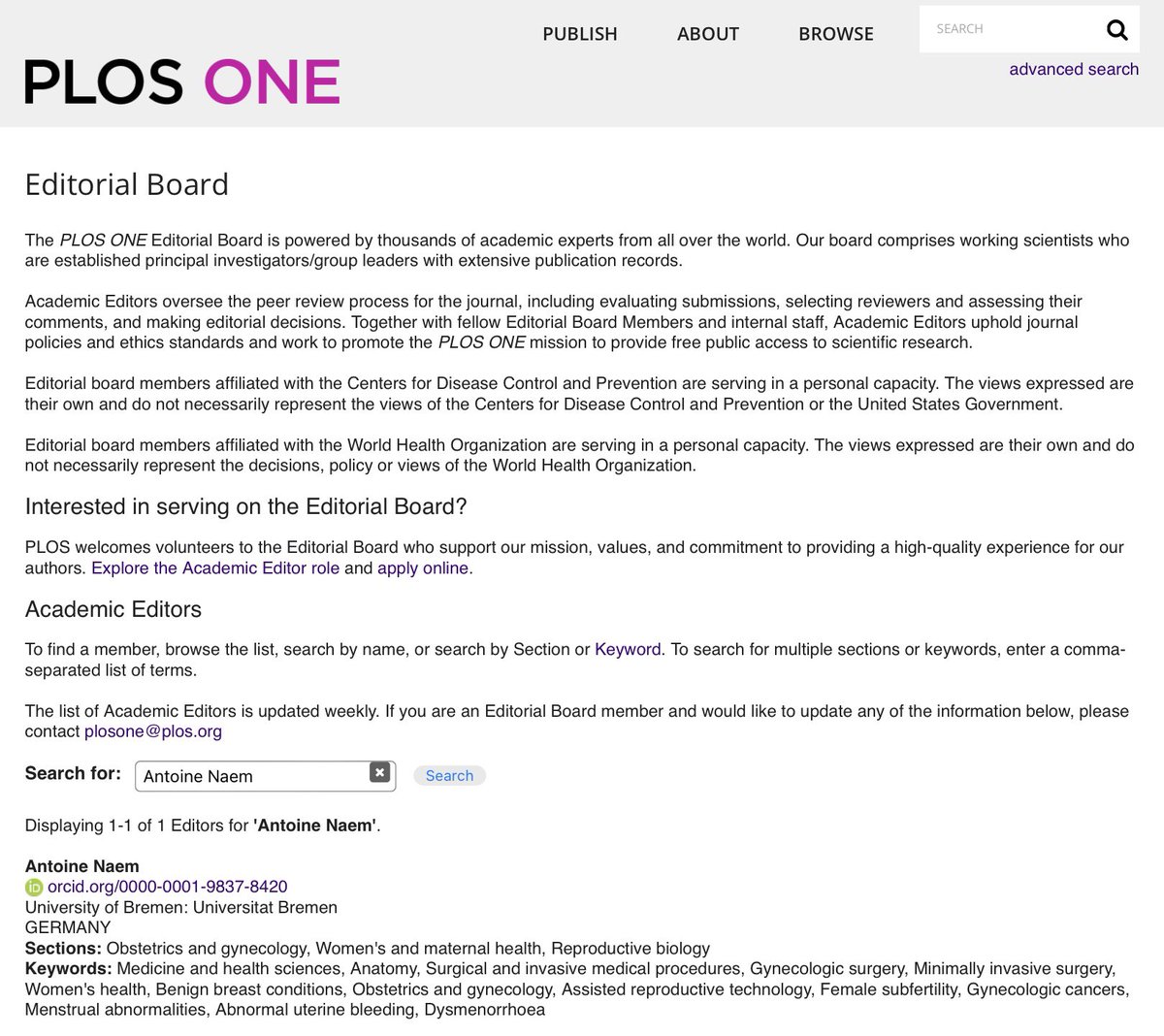AntoineNaem's tweet photo. Excited to join the @PLOSONE Editorial Board, an #OpenScience journal publishing trusted research in over 200 subject areas across science, engineering, medicine and the related social sciences and humanities. https://t.co/c4NYxPRt7C https://t.co/iUgLXuxq6u