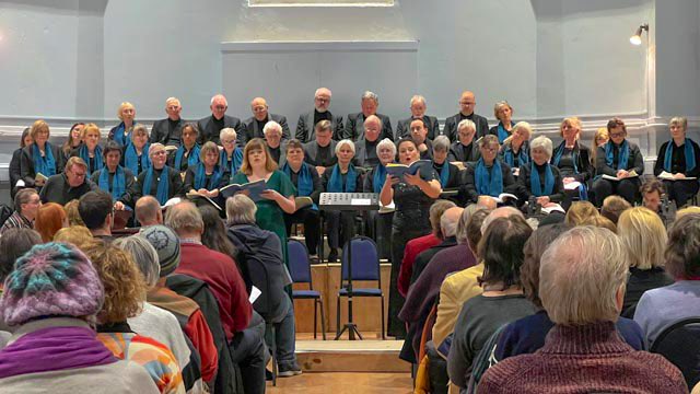 Here’s a shot from our Sat concert. We dedicate it to the <a href="/BBCSingers/">BBC Singers</a> EBC stands in solidarity with all those shocked concerned and disappointed by recent events regarding the ensemble. We send these phenomenally talented performers our heartfelt support 
✊🏽✊🏾✊🏿
<a href="/Change/">Change.org</a>