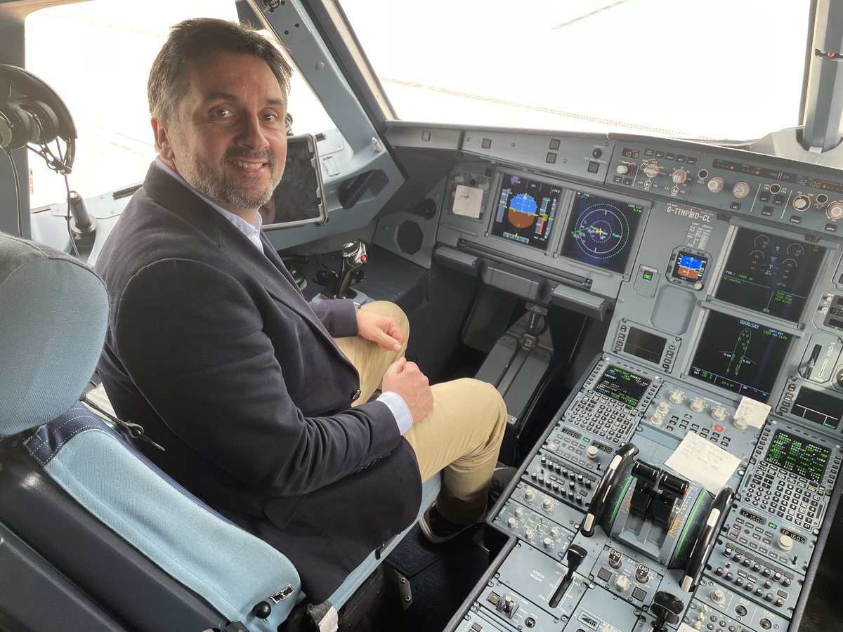 Lots of delays flying back from #EAU23. ‘If you want something done, do it yourself …’ 😅