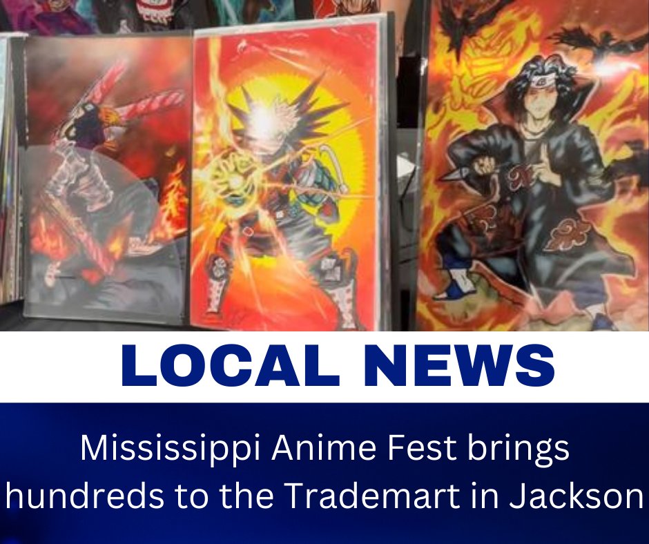Fox40News's tweet image. The Mississippi Trademart had everything to offer for anime, videogame, and T.V. show enthusiasts Saturday, as Anime Fest made its way back to the capital city.
For more on this click here: fox40jackson.com/local-news/mis…
#Anime #AnimeFest #JacksonMS