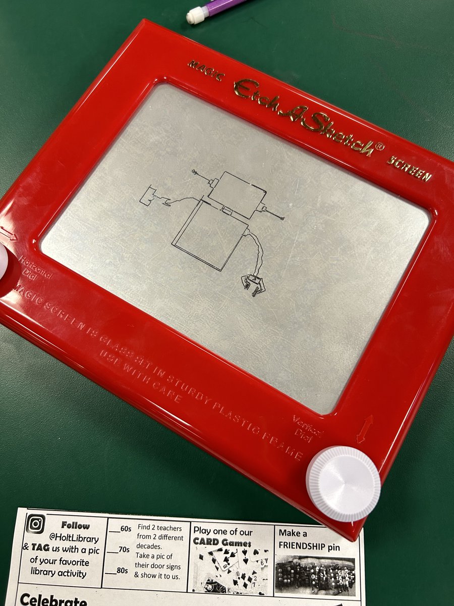 HoltLibrary's tweet image. Week 2 of #TeenTech fun is underway. Stop by to get started on  your gameboard today. #WSDLibraries