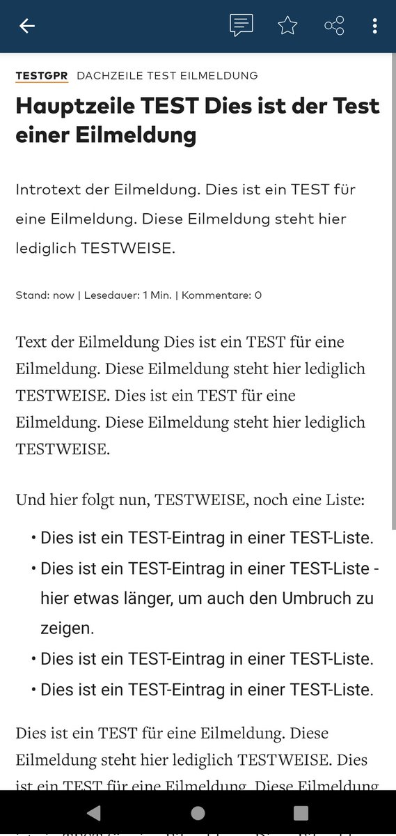 bo_pixels's tweet photo. Der @welt Redaktion ist wohl ein Test Artikel abhanden gekommen. Gratuliere, Test bestanden. #weltonline #welt #itnerds https://t.co/uR4uHs2ksv