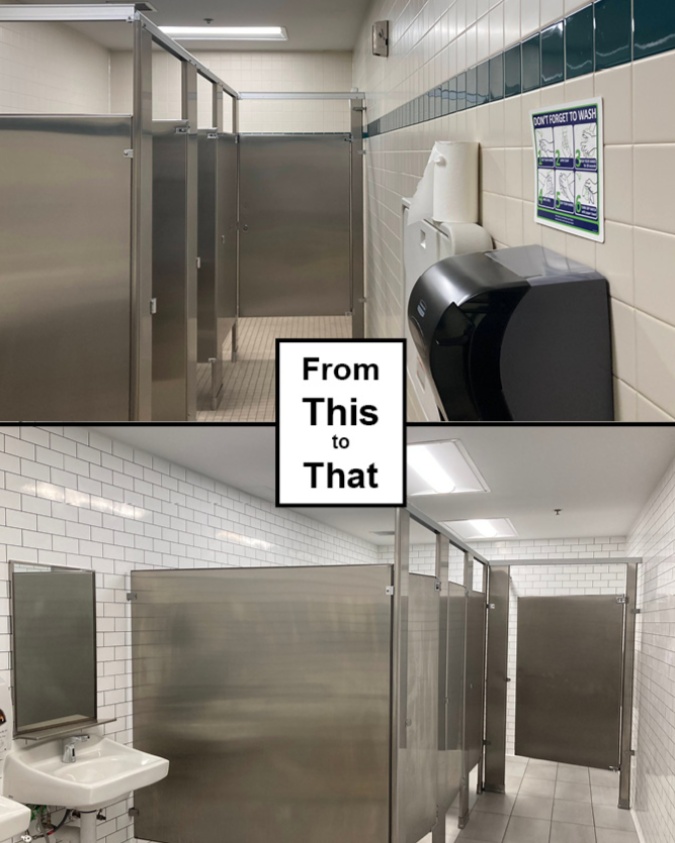 MarliteInc's tweet photo. Update your space! Easily cover old, dated ceramic tile with Symmetrix™ SmartSeam FRP Wall Panels. https://t.co/3SHqbWDPxY
#marlite #symmetrix #smartseam #FRP #wallpanels #innovative #reinventingtile #highendlook #designtrends #betteralternative https://t.co/L58tMSTDfw