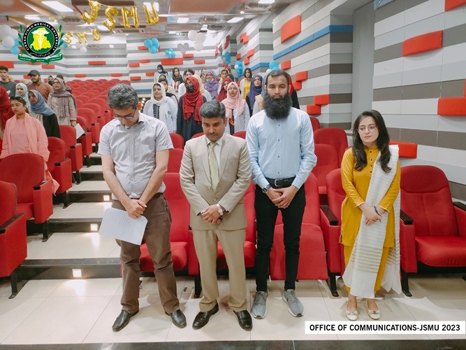 JSMUniversity's tweet photo. #JSMU #jsmucommunications #AIPH #BSPH
*JSMU welcomes 4th batch of BSPH*
Jinnah Sindh Medical University's APPNA Institute of Public Health (AIPH) welcomed its 4th batch with orientation ceremony here on Monday.
https://t.co/qmdDuctsPA https://t.co/gvk76hoLGW