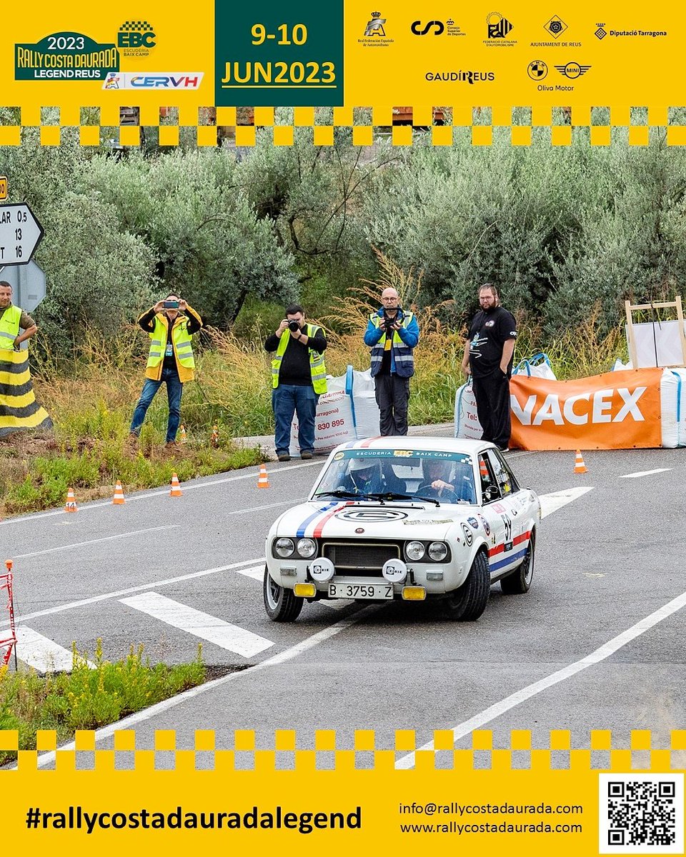 Comenzamos el lunes con una de  las sensaciones más buscadas por equipos y aficionados.
El cruce del Molar ➰️

🔜 #rallycostadauradalegend
CERVH /  📅 9-10 Junio /📍 Reus
📨info@rallycostadaurada.com
#RallyCostaDaurada #Reus #velocidad #Legend #regularidad
