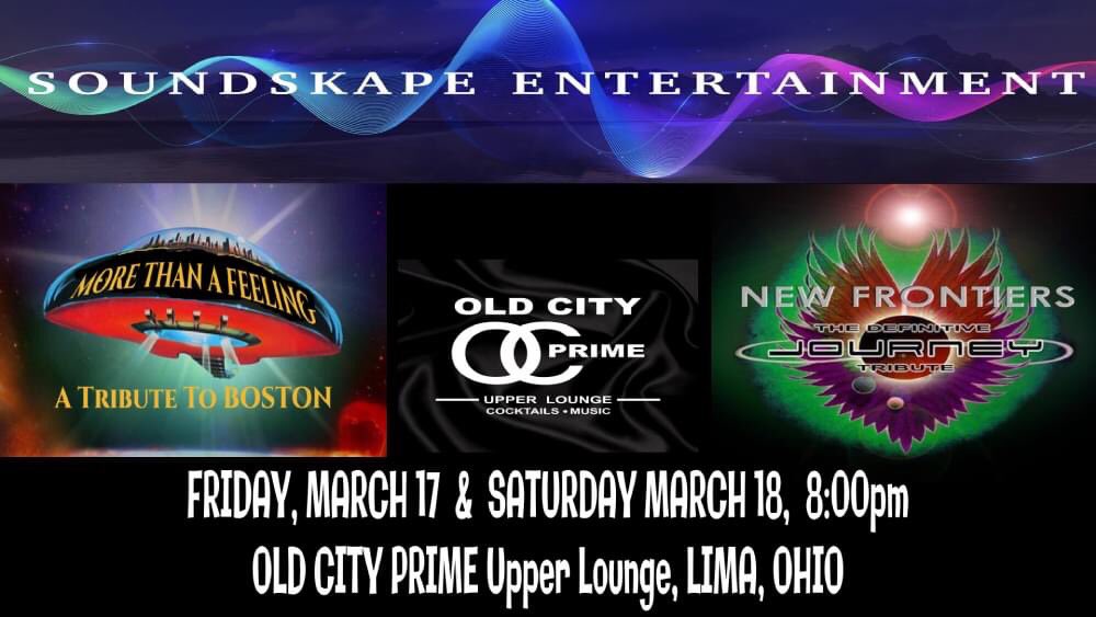 Soundskape-Entertainment (@soundskapee) on Twitter photo Our Arena Rock Double Feature: tributes to Boston and Journey for two shows--
Friday, March 17 & Saturday March 18: New Frontiers and More Than A Feeling--<a href="/OldCityPrime/">Old City Prime</a> Our Arena Rock Double Feature: tributes to Boston and Journey for two shows--
Friday, March 17 & Saturday March 18: New Frontiers and More Than A Feeling--<a href="/OldCityPrime/">Old City Prime</a>