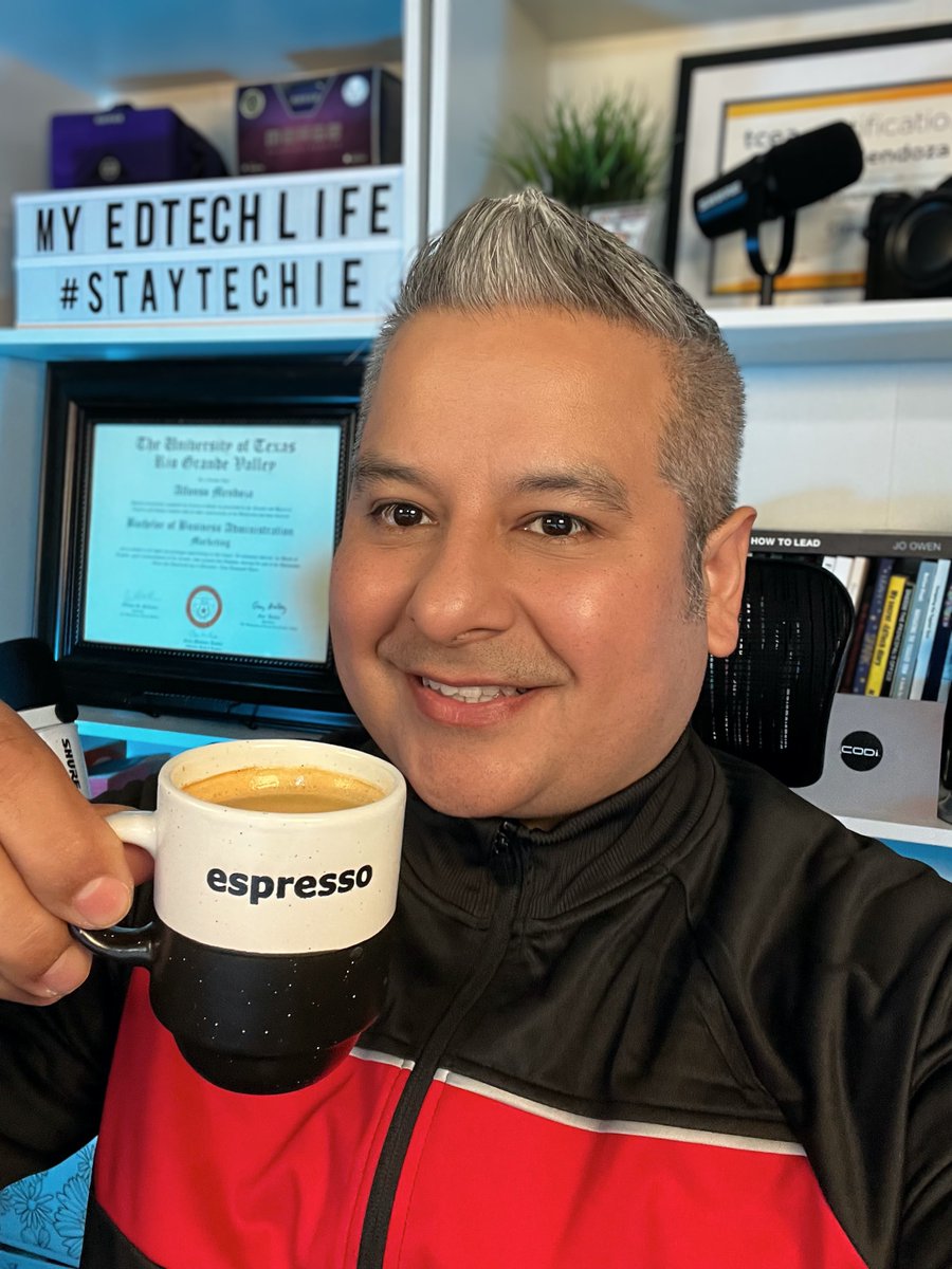 MyEdTechLife's tweet image. Fueling today&apos;s #MyEdTechLife episodes with caffeine and ready to dive into exciting content! Interviewing #KamiSuperstars @SummerfordStars and @MrSteinOnline about all things @KamiApp. Let&apos;s get in the zone! 

#EdTechPodcast #EdTechCommunity #EducationTechnology