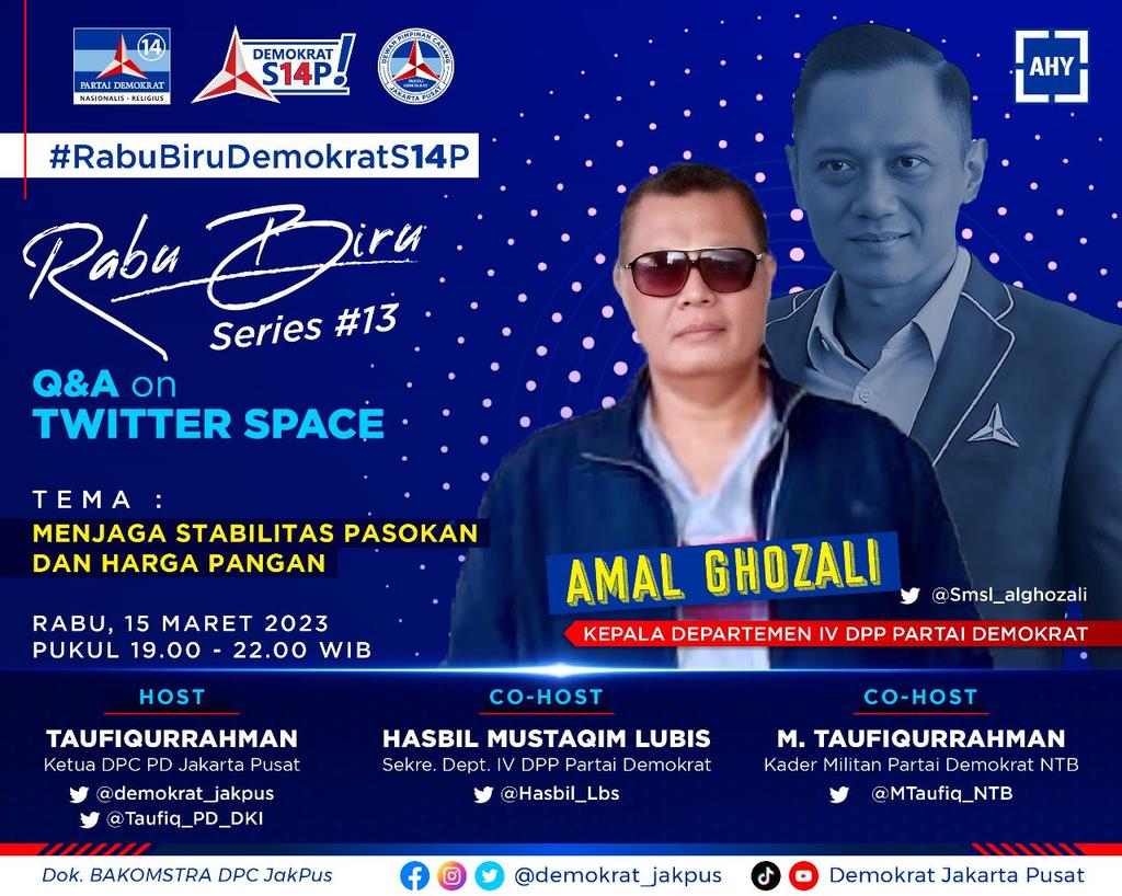 Pasokan &amp; harga pangan harus terus dijaga agar stabil. Untuk itu tata kelola bidang pangan harus benar.  Pemerintah sebagai regulator tidak boleh kalah dengan operator. Di hulu, petani &amp; nelayan harus diproteksi agar usahanya tidak rugi.  Di hilir, daya beli rakyat harus di jaga.