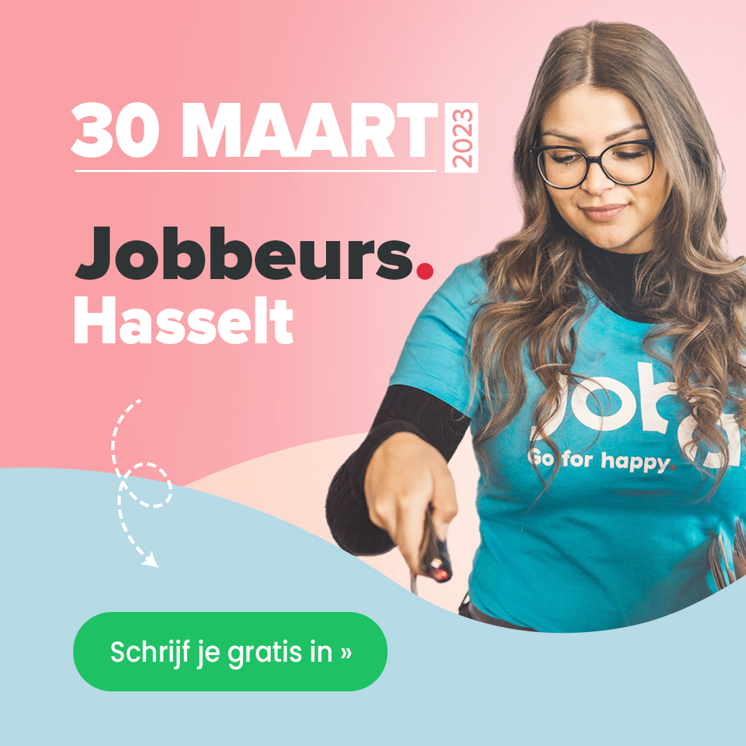 Ben je op zoek naar een job in de regio Limburg? Kom langs op onze jobbeurs en ga in gesprek met verschillende bedrijven.

📆 30 maart
📍 Park H (trixxo Arena)
🕒 13u - 18u

Info en inschrijven 👉 jobat.be/nl/jobbeurshas…