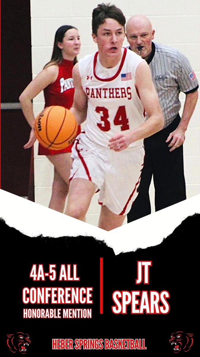 Congratulations to <a href="/JTSpears2023/">JT Spears</a> on being recognized as All-Conference Honorable Mention!

JT averaged over 10 points per game and led our team in several statistical categories this season:
Rebounds
Assists
Steals
Total Made Threes
Free Throw Percentage

You will be missed!