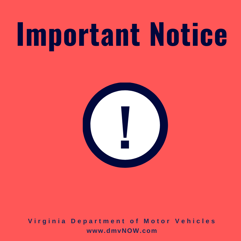 VirginiaDMV's tweet photo. Our Hopewell office is currently without internet and unable to process transactions at this time. Thank you for your patience.

Alternative locations can be found at https://t.co/2abs0bwCrn. Over 50 services are available online 24/7. #DMVRichmond https://t.co/rmdcwMMRa2