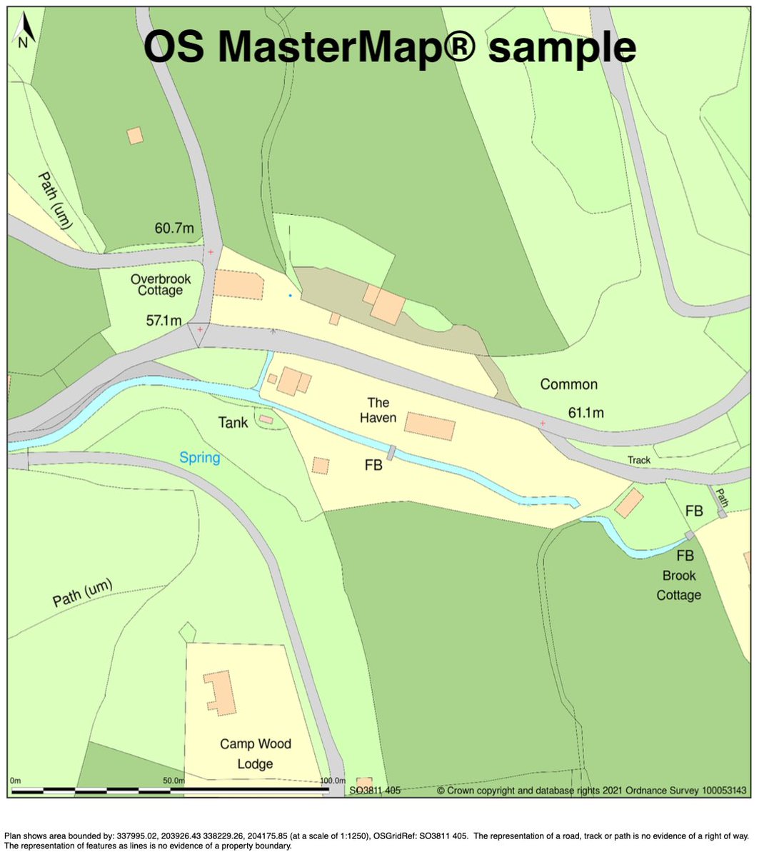mapserve's tweet image. Today&apos;s tip: OS #MasterMap® is designed for display at 1:1250 scale, which means that one metre on the plan corresponds to 1,250 metres on the ground. 

You can read more about @OrdnanceSurvey&apos;s #map scales here: shorturl.at/irHI4

#mapping #scale #tipoftheday #os @theNBS