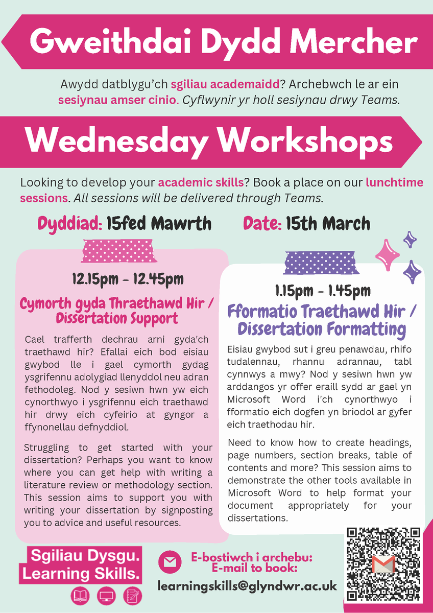 Wrexham University Library Service Desk tweet media