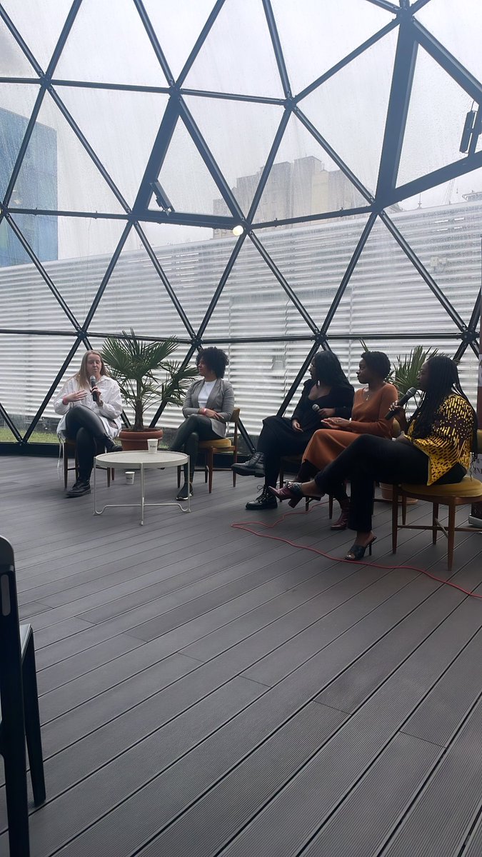Our Inclusivity panel featured female leaders in their fields discussing the importance of action over words, and standing up for yourself if you’re in an environment which doesn’t value what you bring to the table! 💎💎💎

<a href="/anitafrost/">Anita Frost</a> 
<a href="/STYLISA/">Lisa Maynard-Atem</a> 
@Annie_Efosi 
Fern Pritchard
