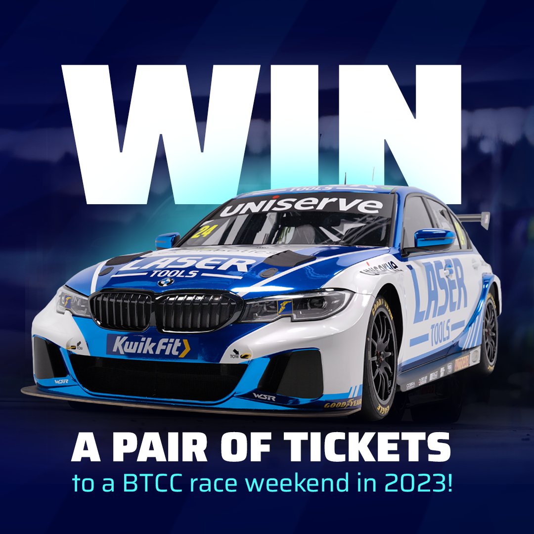🎟 WIN a pair of tickets to a #BTCC event in 2023! 🎟 📲 Follow @BTCC 📲 Retweet & comment tagging the circuit you'd pick & the friend you'd take Competition closes at 1400 on Thursday 16 March. Ts&Cs apply. Winners will only be contacted by official BTCC accounts.