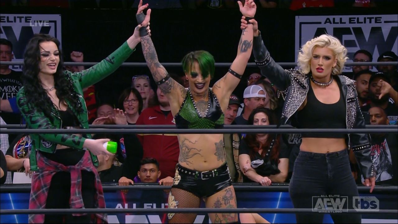 AEW Dynamite: Saraya Fined For Using Profane Words At Live March 15 Episode 1