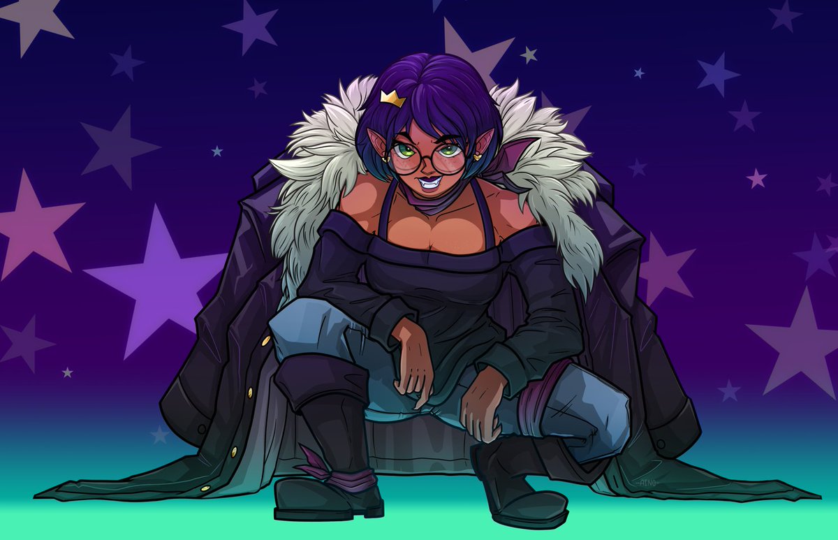Commission for @FrosttZ2 's Oc
lovely