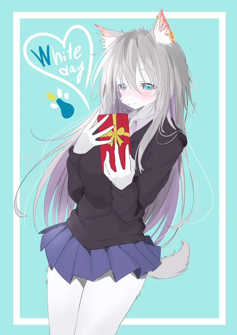お返し#ケモノ #ホワイトデー 