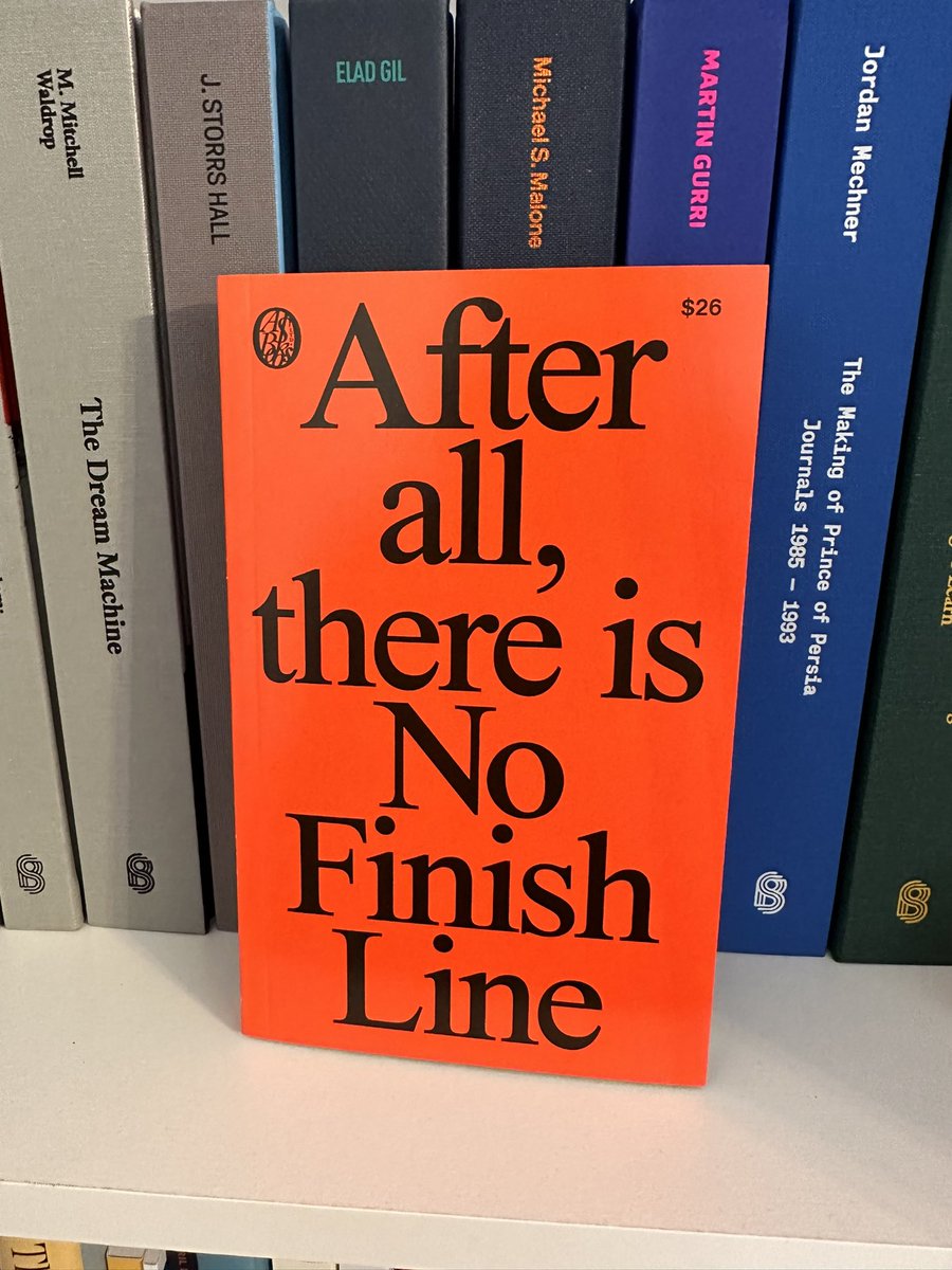 If you’re interested in design, future thinking or anything <a href="/Nike/">Nike</a> related, I highly recommend digging into After all, there is no finish line.

A thought provoking, inspiring and frankly wonderful book about Nikes ‘why’ and the design of spacesuits when off earth games begin!