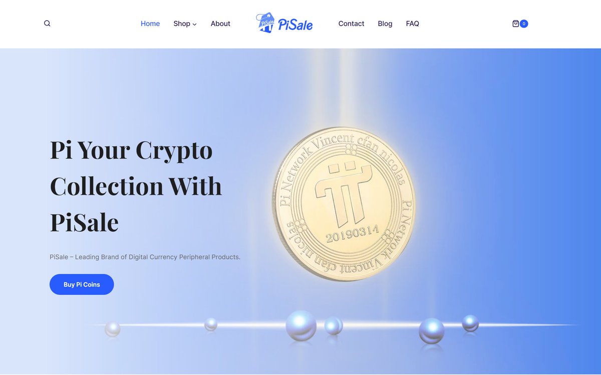 Pi_Sale's tweet photo. https://t.co/6ghrzyRjb4  PiSale website currently supports multiple digital currency payments, including SpacePi tokens.

#PiNetwork #SpacePi #PiSale https://t.co/k0GPBq2d3g