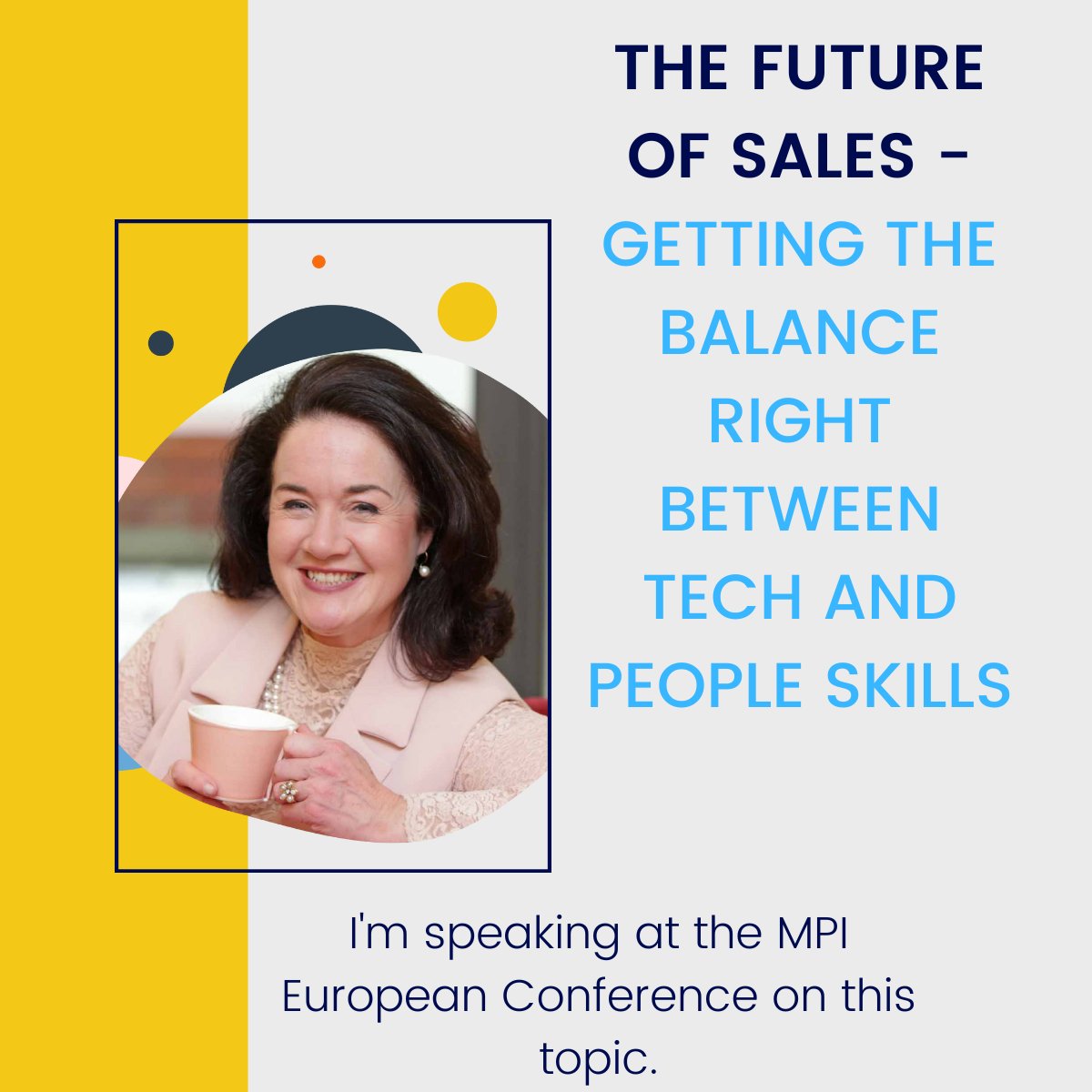 I'm speaking at the MPI European Conference on the topic of  "Getting the Mix of Digital and People Skills Right". 
Everything is still changing and the only constant is the need to adapt in sales. emec.mpi.org/event/a67bedff…