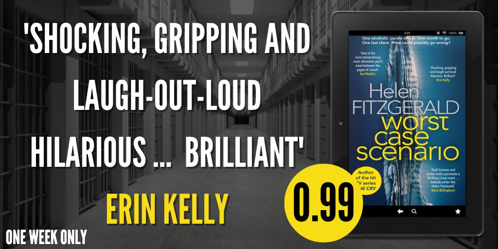 OrendaBooks's tweet photo. 👀
One alcoholic parole officer
One month to go
One last client
What could possibly go wrong?
#MeetMary…
💻@FitzHelen's deliciously dark, unapologetically funny, nail-bitingly tense #thriller #WorstCaseScenario is on #sale EVERYWHERE!
📲https://t.co/fmebob3E75
#BookTwitter https://t.co/Y6GNIPcp2h