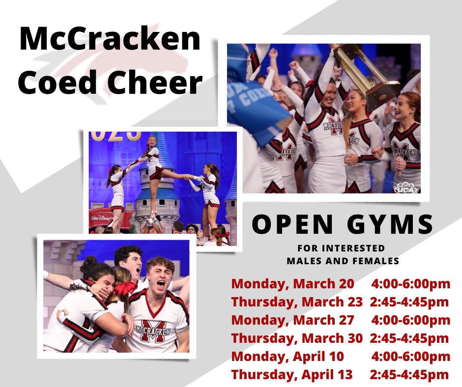 McCracken Coed Cheer (@mccrackencoed) on Twitter photo 