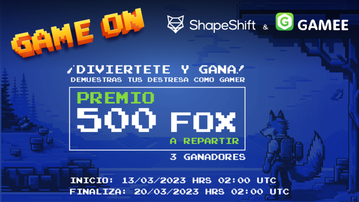 Shapeshift_es's tweet photo. Excelente inicio de Semana 🦊

Como decimos en @ShapeShift, otra semana otra promo 😎
Ingresa a nuestro https://t.co/NocbdUoOfL para participar

Bases de concurso en nuestras redes @PeakDcom  https://t.co/UUEf2O895R https://t.co/wrJSLLP8yP