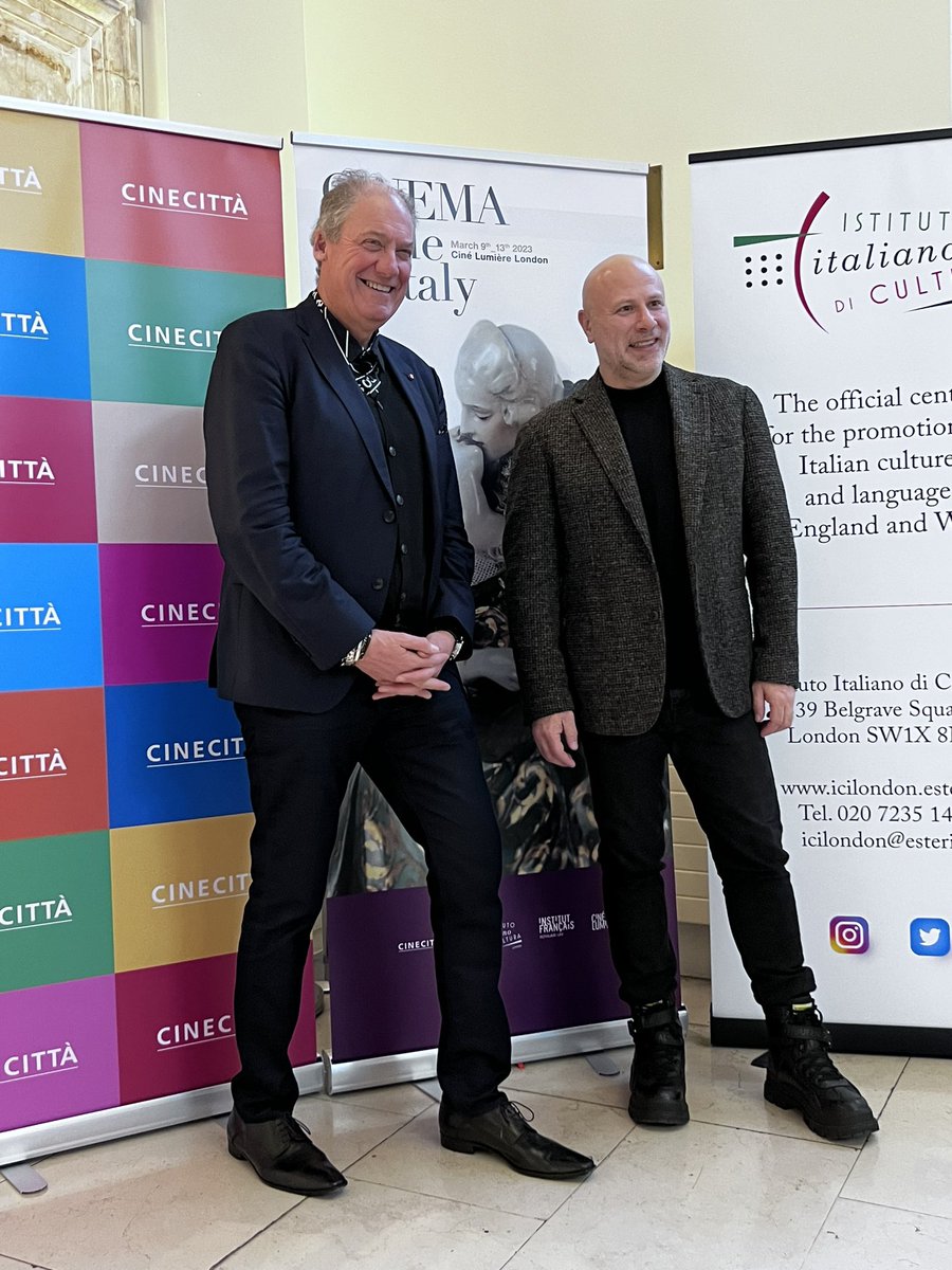 aojwFL_BFC's tweet photo. Great 4th night of #CinemaMadeInIty @ifru_london presenting the impressive #TheBoneBreakers with its dynamic likeable creator #VincenzoPirotti & Gianni Amelio’s wonderful #LordOfAnts with it’s likeable funny very talented leading actor @LoCasciofanpage @iiclondra @Film_London https://t.co/7TSRoO8fkd