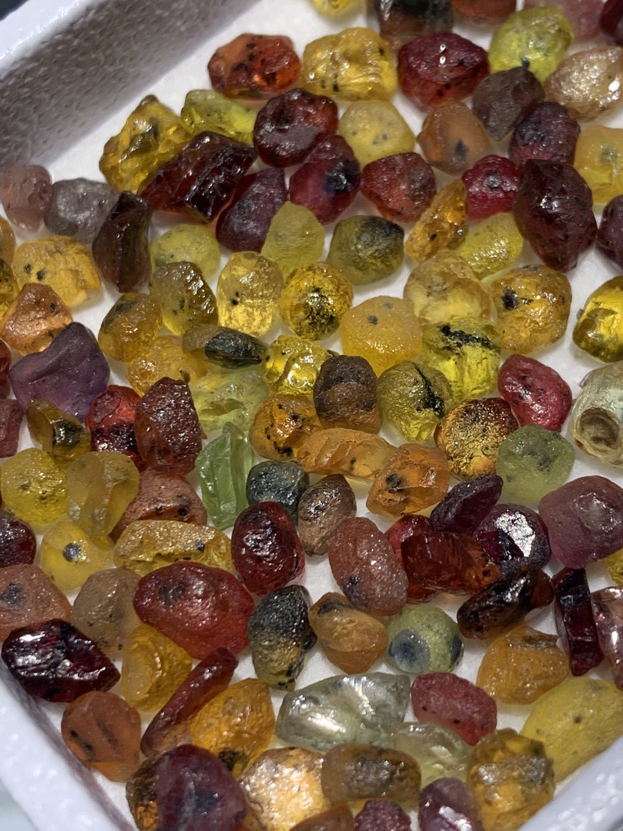 folkertreasure's tweet photo. Beautiful colors of natural sapphires from tanzania no any treatment

#gemstones #lapidaryartist #facetingrough  #purplesapphire #sapphire  #roughsapphire #sapphiregemstone #gemstone  #gems #gemstone #roughgemstone #jewelry #jewellery  #multisapphires  #tanzaniansapphires https://t.co/k7OcUt62wn