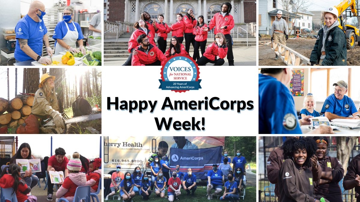 Voices for National Service on Twitter "Happy AmeriCorpsWeek! This