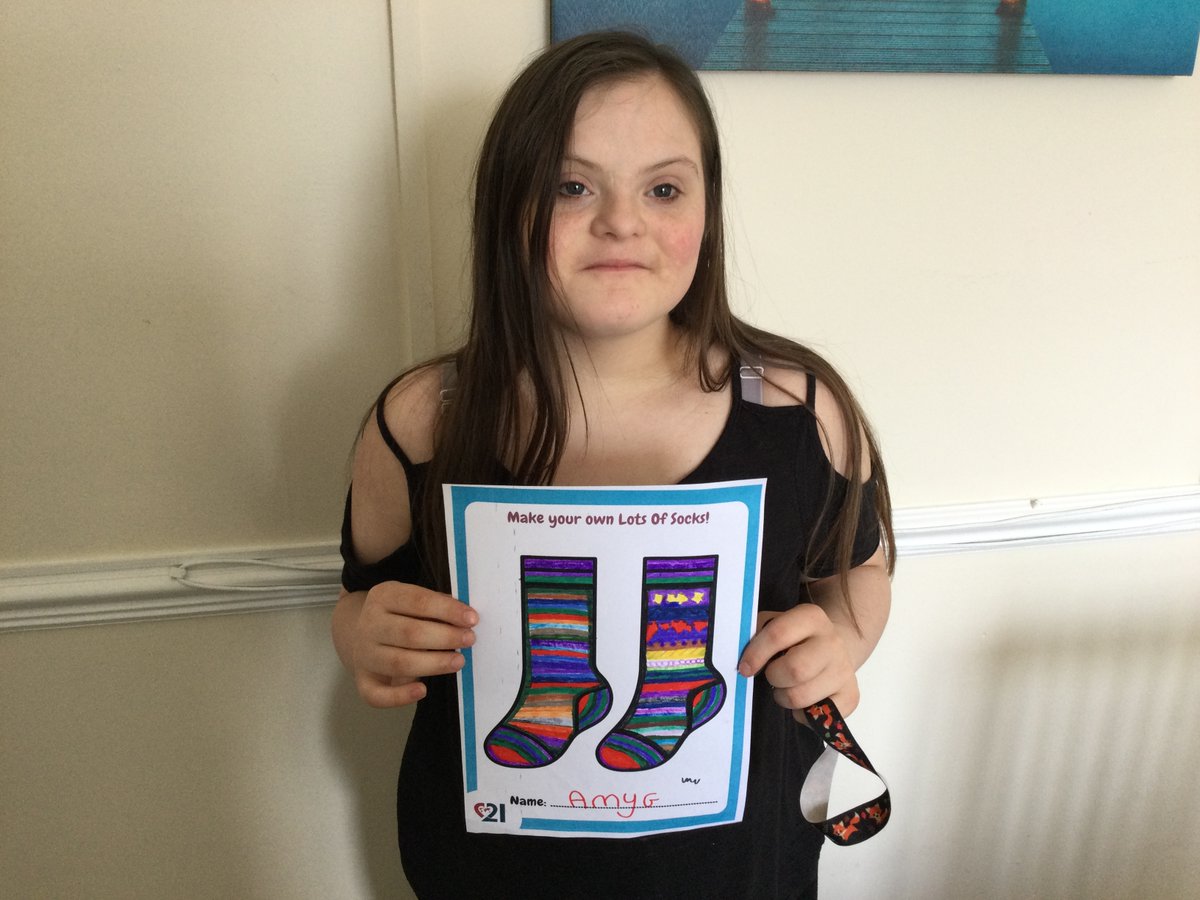 Today we have been planning our #WorldDownSyndromeDay socks ready to wear for our sponsored walks next week on <a href="/WorldDSDay/">World Down Syndrome Day</a> .
Thank you to everyone who has sponsored us so far. #lotsofsocks

justgiving.com/fundraising/au…