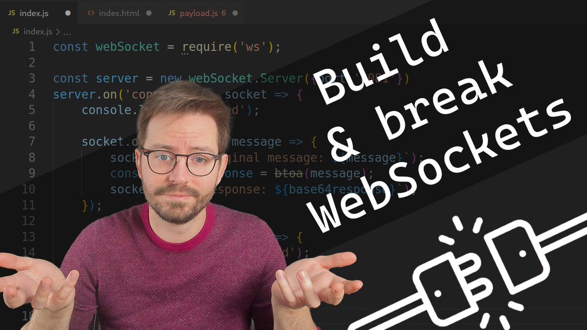 TCMSecurity's tweet image. A new web app hacking video is out! 

Build, break and hack WebSockets with Alex Olsen! 

youtube.com/watch?v=kKOzvq…