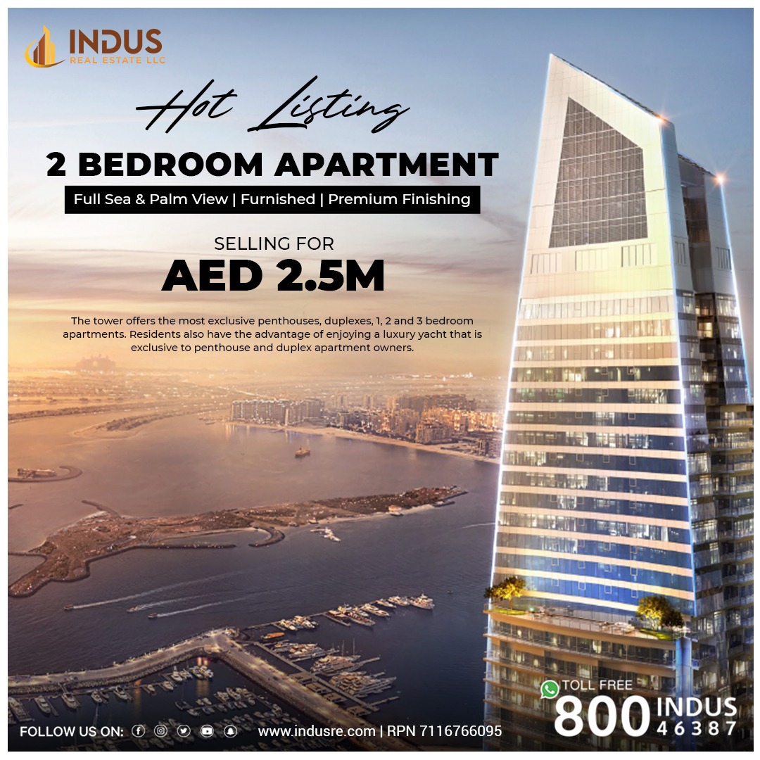Indus Real Estate on Twitter "DAMAC Heights Dubai Marina presents