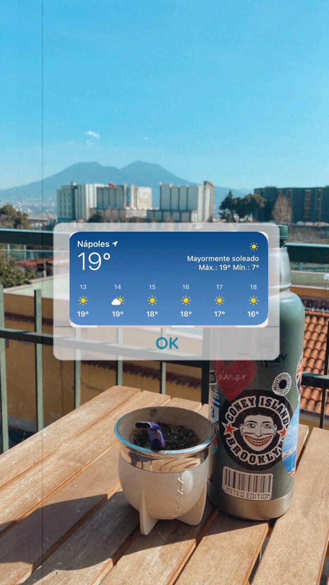 #nadiedicenada 🇦🇷 
Mateando en Nápoles <a href="/nadiedicenada_/">NADIE DICE NADA</a>