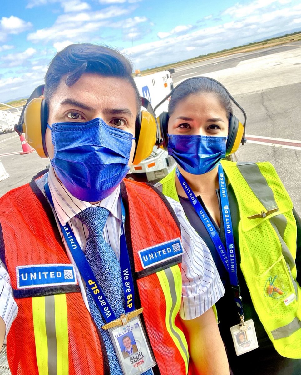 AldoGarciaMu's tweet photo. Good Morning United ✈️
🦺Working together to keep everyone focused on safety 🦺 Have a great Day
#BeingUnited #SLPteam @AOSafetyUAL #SafetyFirst https://t.co/TrjHOl66Xr